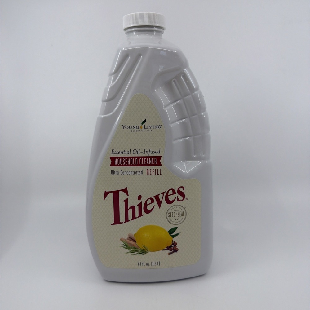 Young Living Thieves Household Cleaner 64fl oz New Sealed Ships Free!